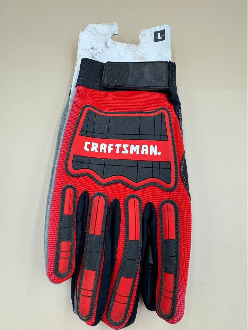 Craftsman Performance Mechanical Red Gloves Large - Please Read Description - VG